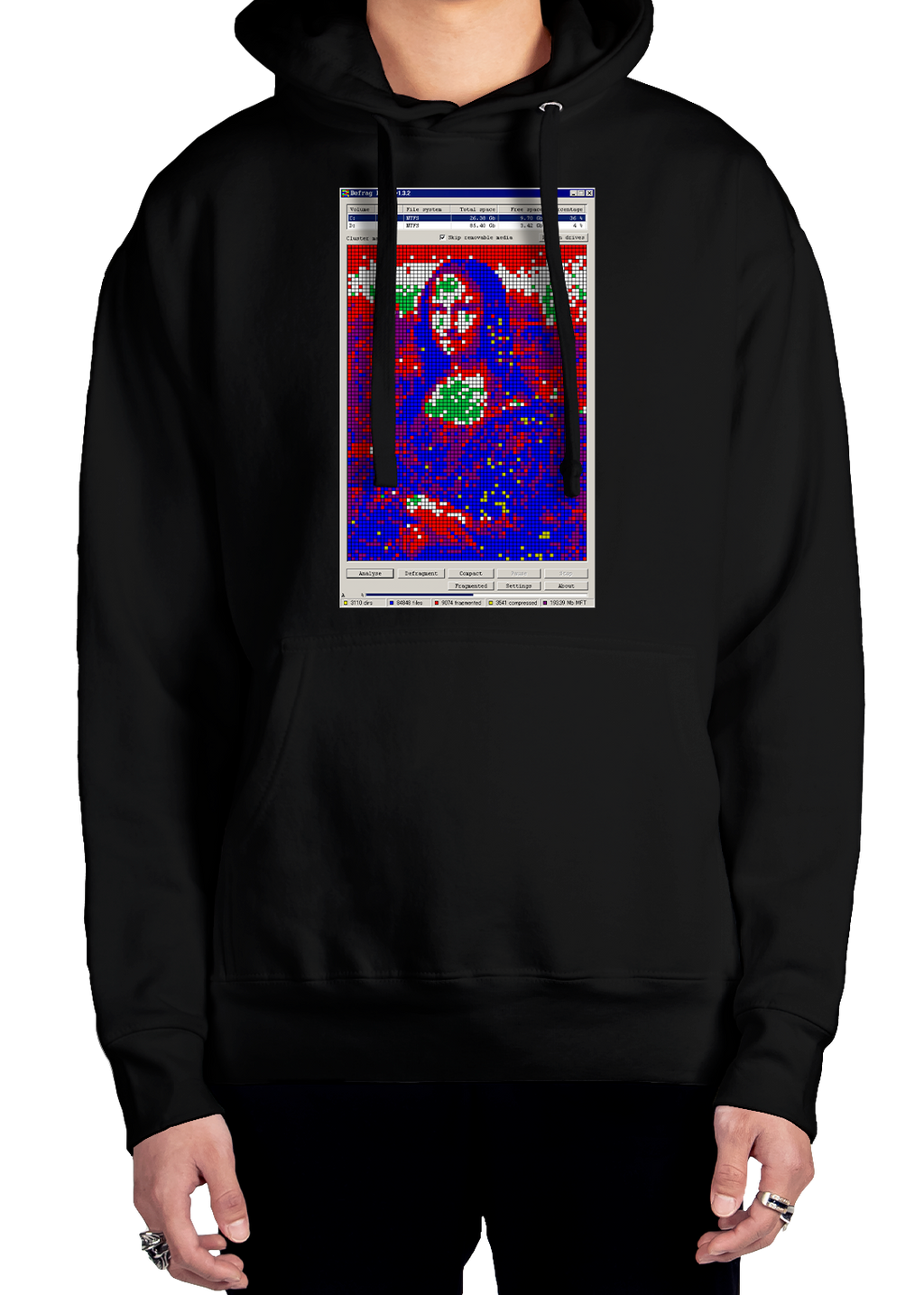 Defrag Lisa Hoodie