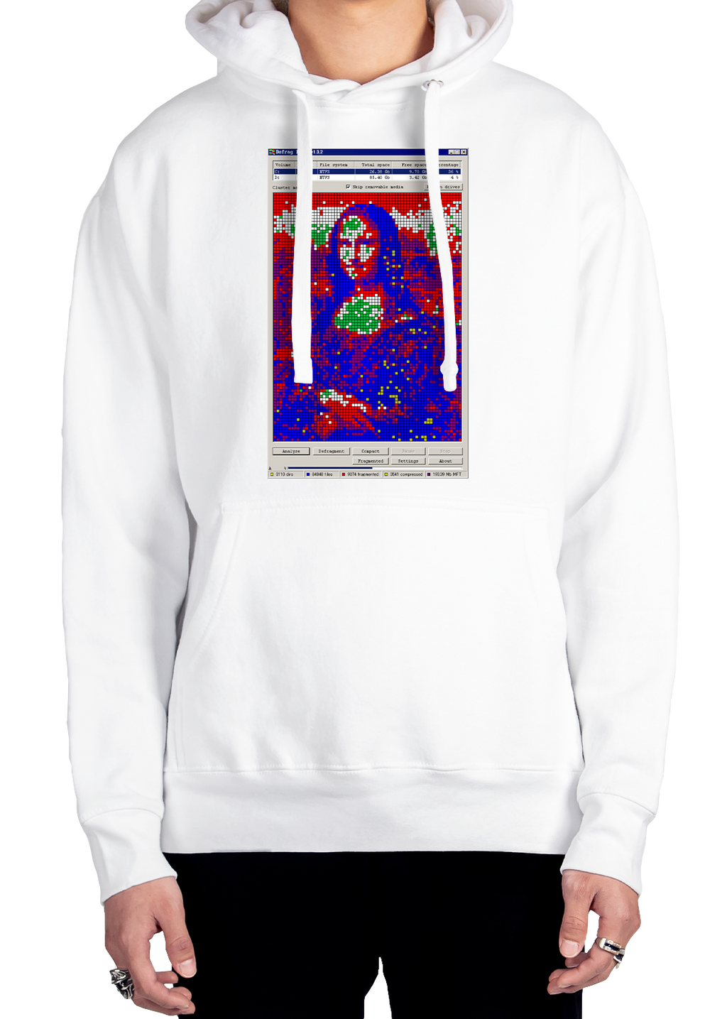 Defrag Lisa Hoodie