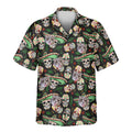 Fiesta Skull Vibes | Aloha Custom Hawaiian Shirts with Faces or Logos