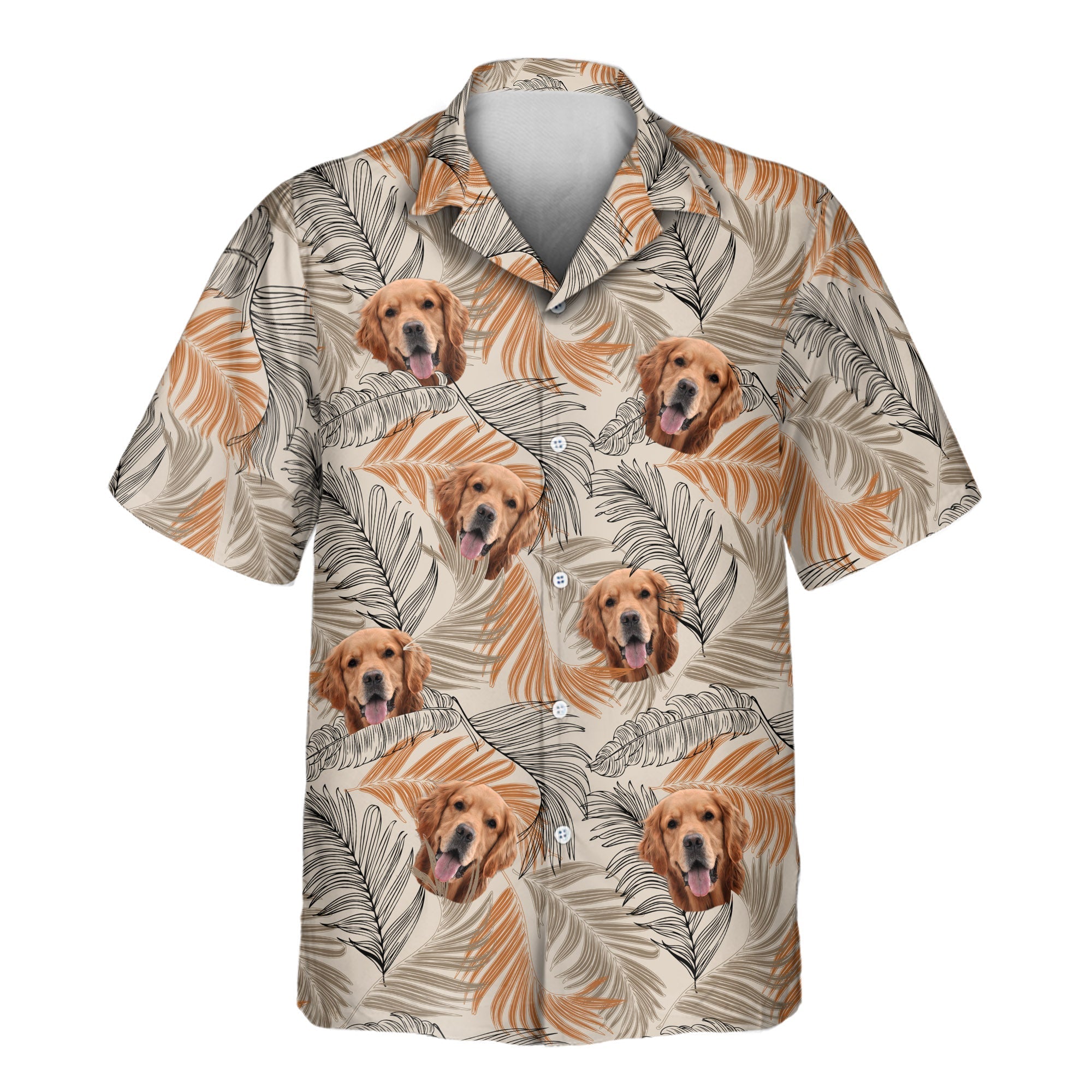 Lush Tropical Foliage | Aloha Custom Hawaiian Shirts with Faces or Logos
