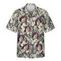 Tropical Garden Elegance | Aloha Custom Hawaiian Shirts with Faces or Logos