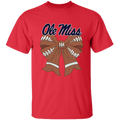 College- Ole Miss - 4 - Ole Miss Football Bow - Red