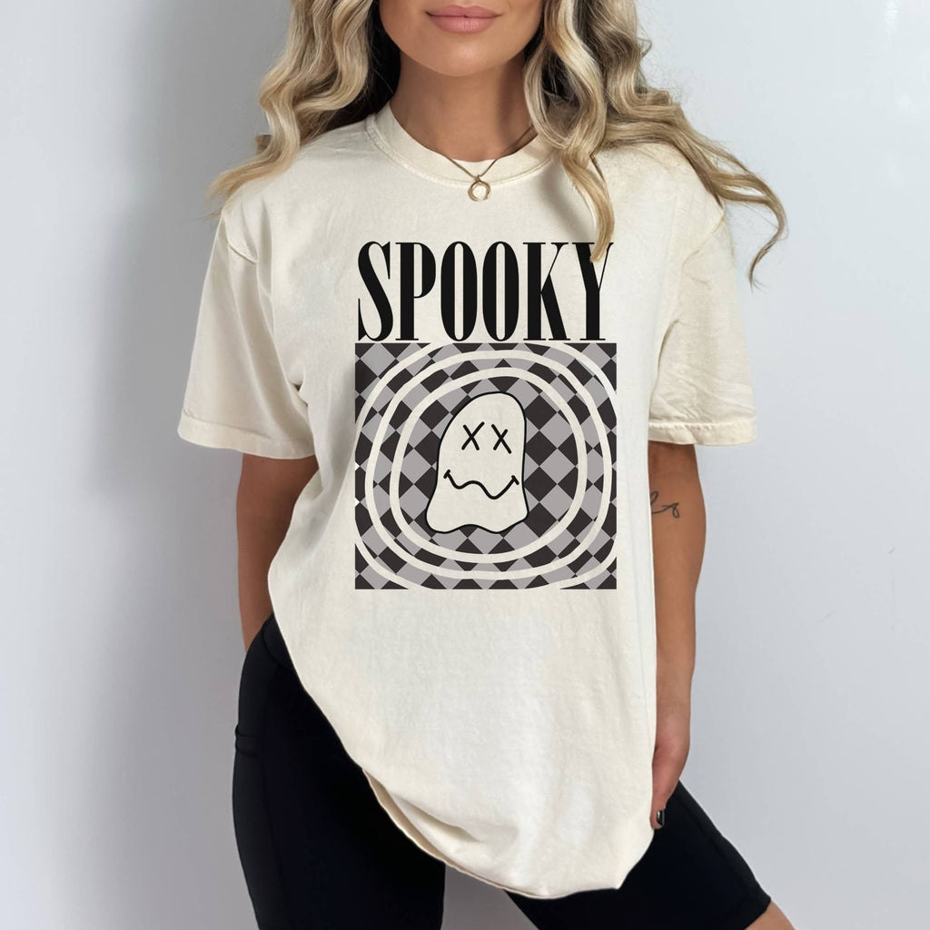Spooky Ghost Graphic Tee | Halloween | Sizes S-2XL