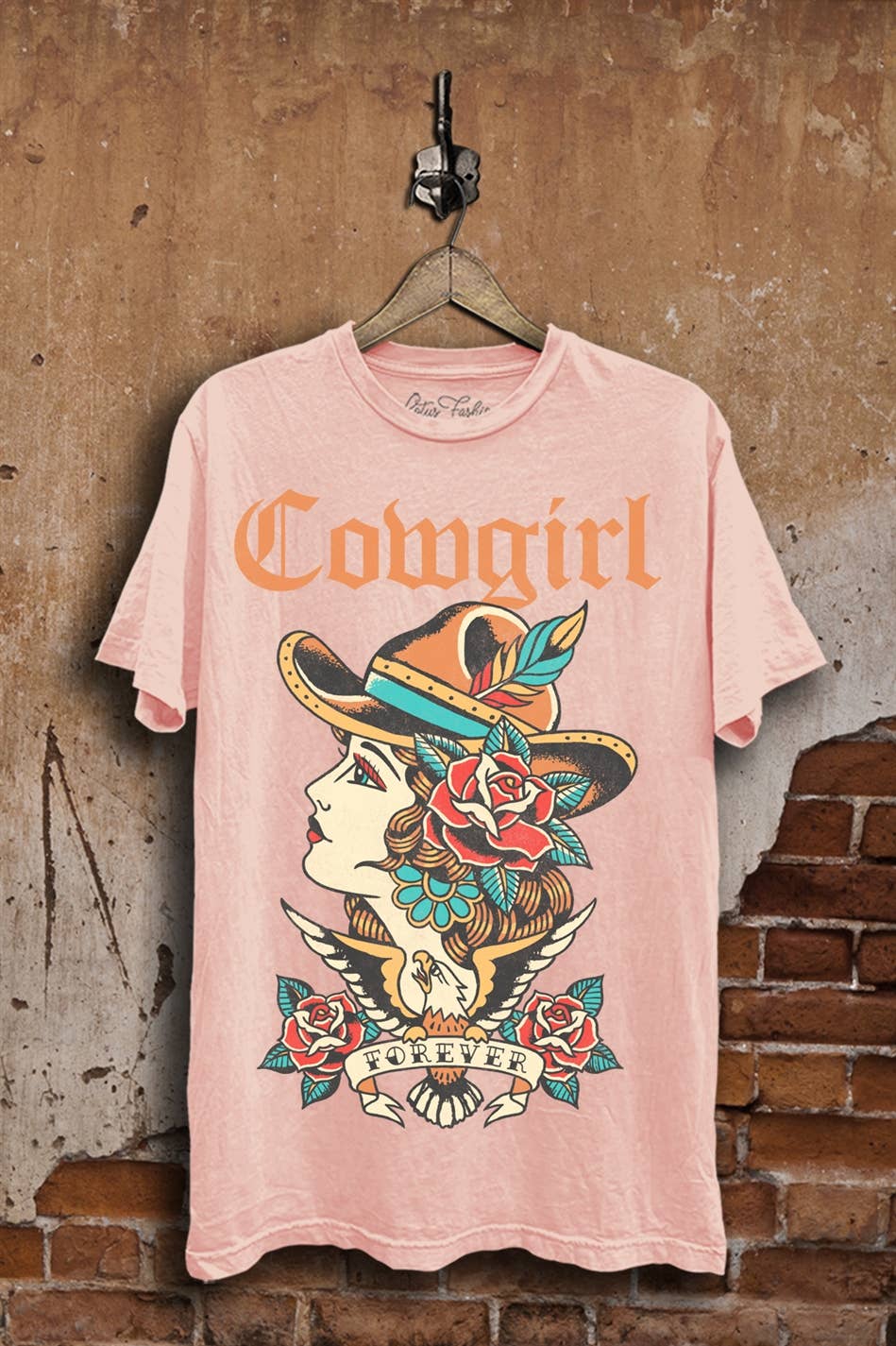 Cowgirl Forever Tattoo Graphic Top