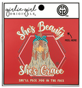Decal/Sticker Shes Beauty Shes Grace 2112