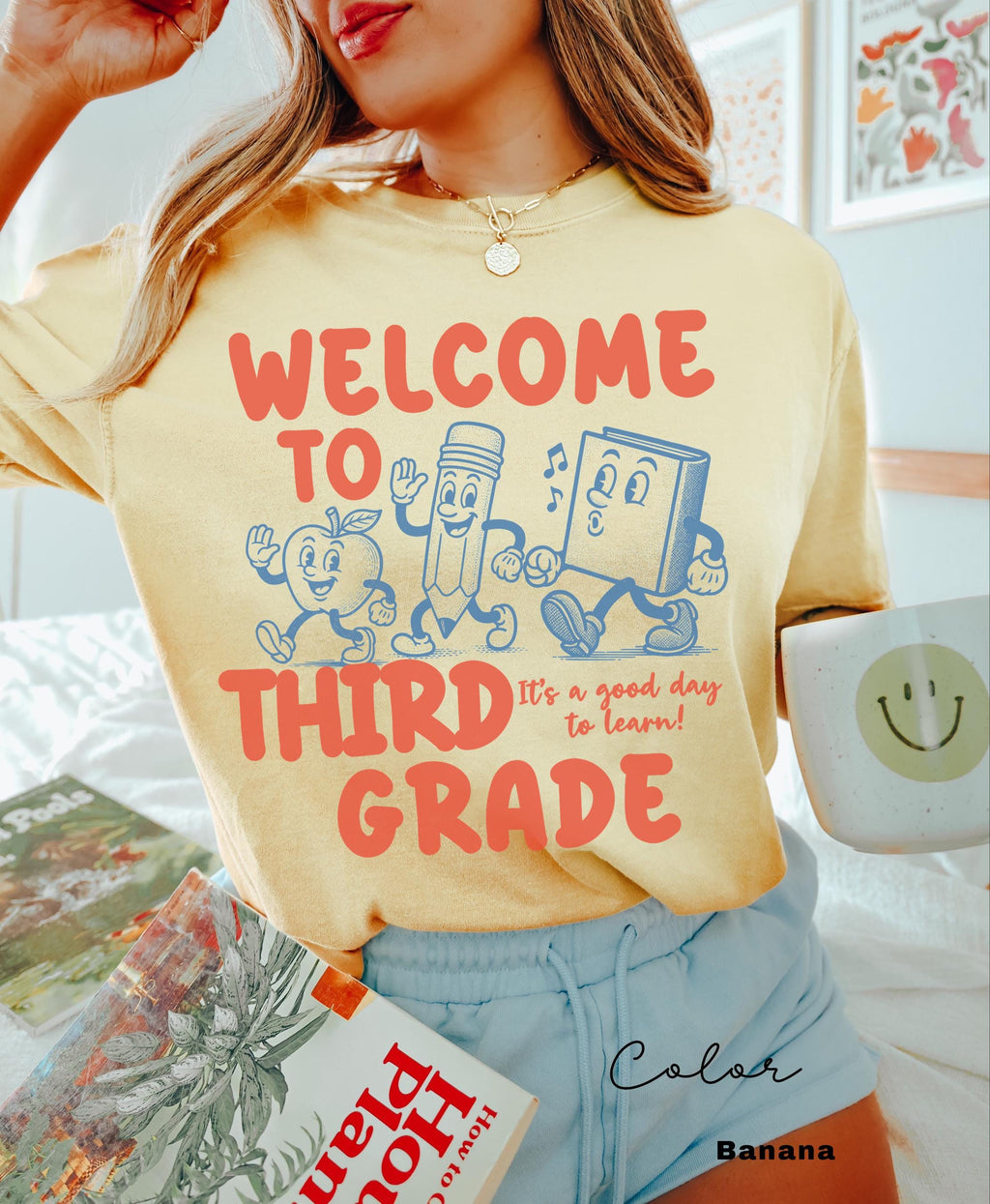 Comfort Colors Retro Third Grade Teacher Good Day Learn 3rd Grade Teacher Third Grade Teacher Elementary (3)