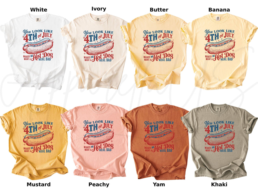 Comfort Colors Like 4th July Dog Tee July 4th Fourth July Dog Lover Patriotic (3)