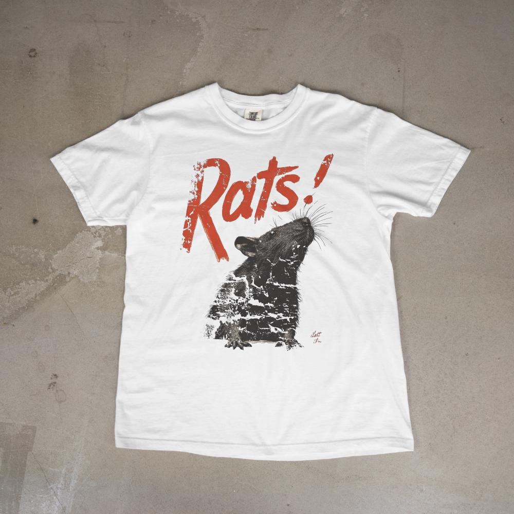 Vintage Rats Grunge Retro Distressed Unisex T-shirt, Sweatshirt, Hoodie (3)