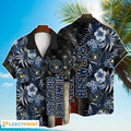 2024 Milwaukee Brewers Hibiscus Hawaiian Shirt For Men Women - Brewers Hawaiian Shirt