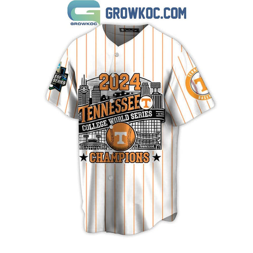 2024 Tennessee College World Series Champions Personalized Baseball Jersey