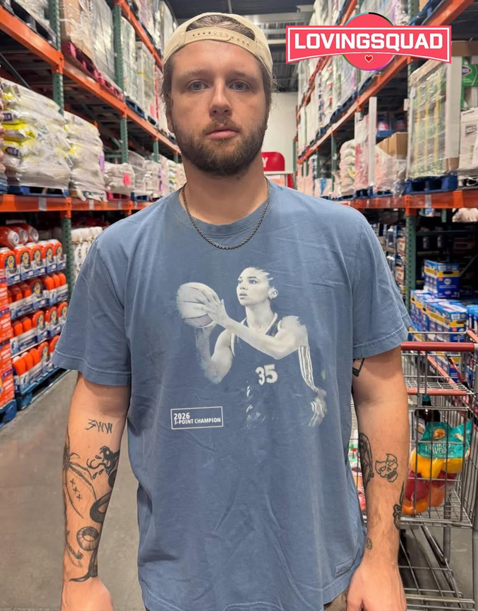 2026 3-Point Champion Number 35 Basketball Player shirt