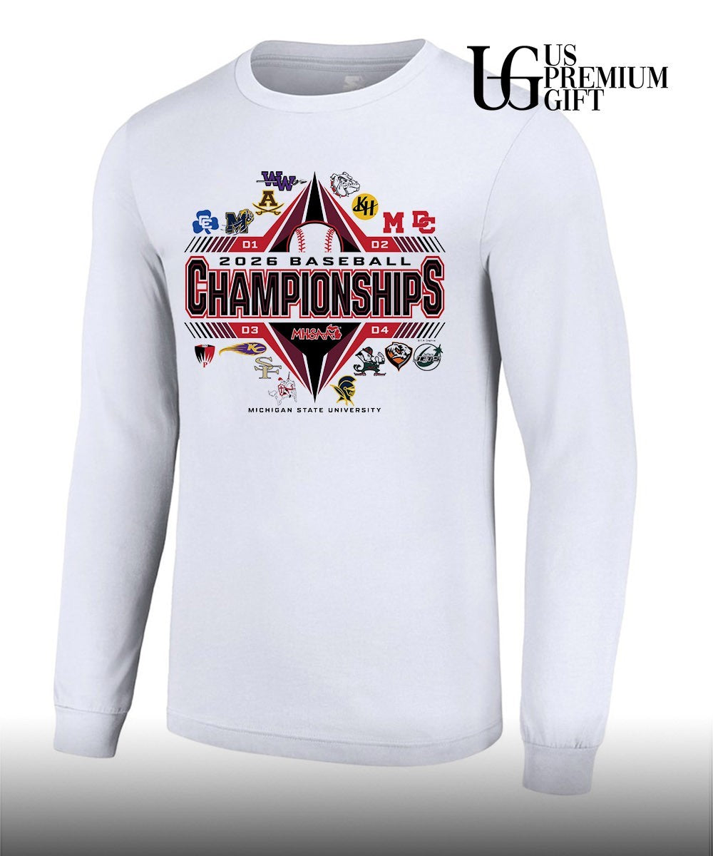 2026 MHSAA Baseball Championships shirt