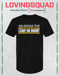 2026 Revenge Tour Leave No Doubt Bold Yellow Bar T-shirt