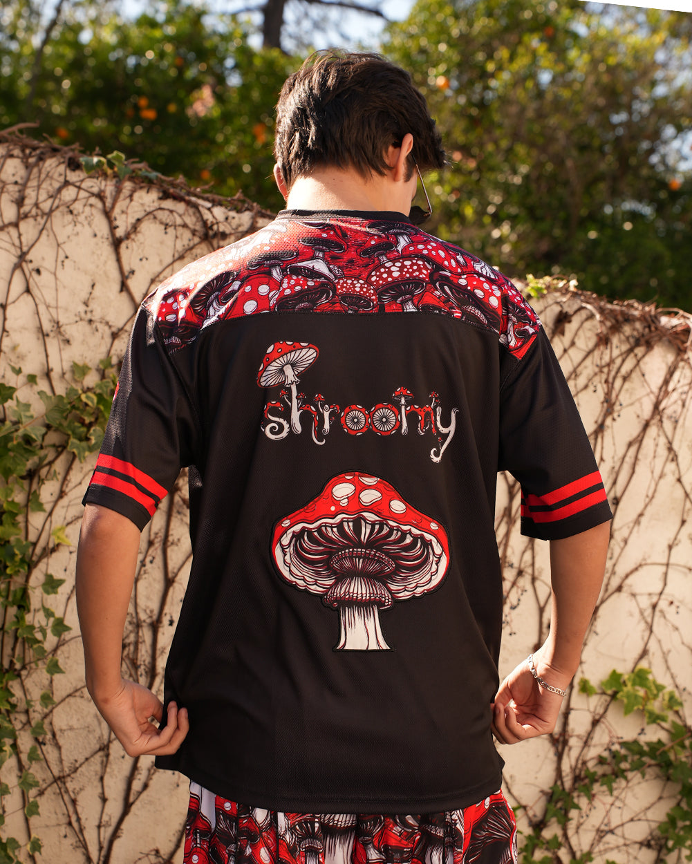 Secret of Life Mushroom Football Jersey
