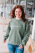 Happy Go Lucky Embroidered Sweater
