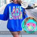 Summer Smiley Tie Dye Beach Shirt