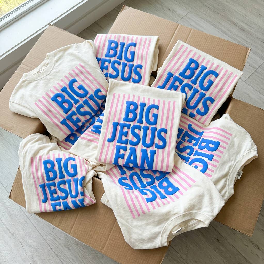 Big Jesus Fan Puff Tee