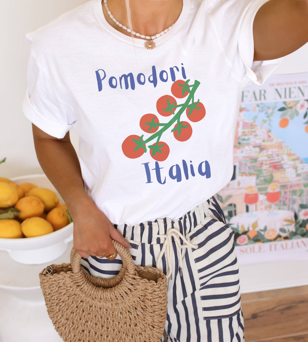 Pomodori Italia Graphic Tee | Summer Tee