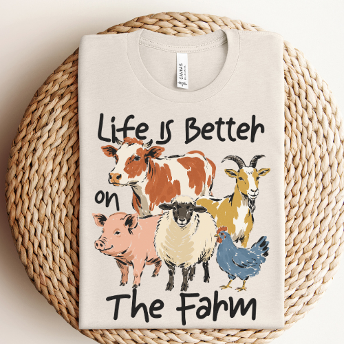 Farm Animals Graphic Tee