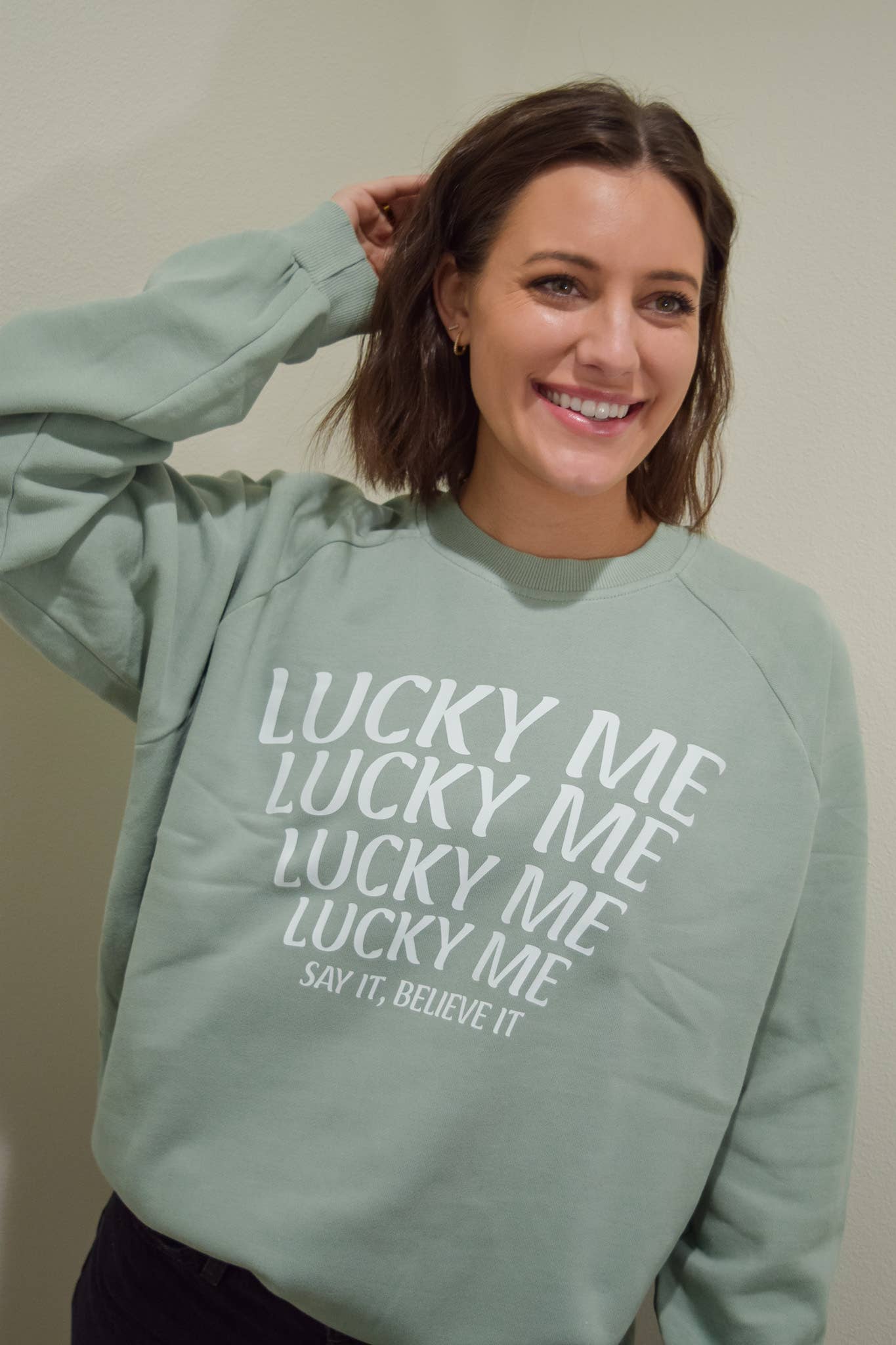 Lucky Me Graphic Sweater