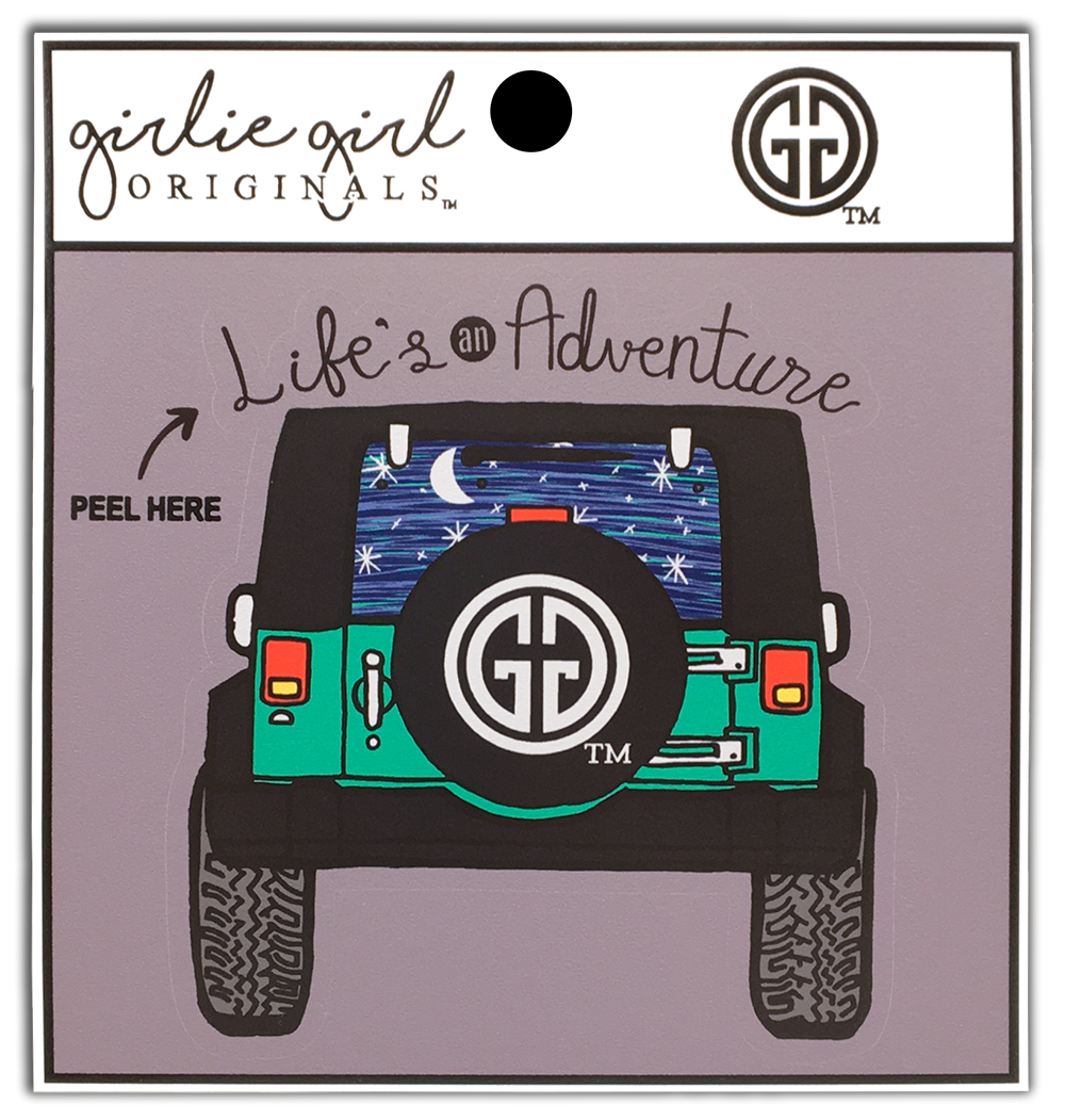 Decal/Sticker Lifes An Adventure 2095