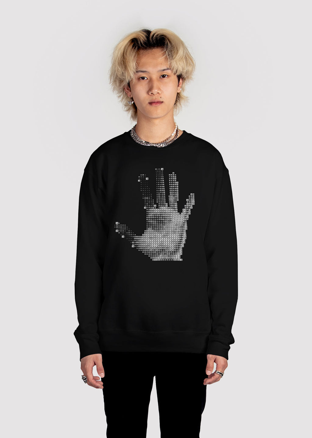 Digital Handprint Sweatshirt