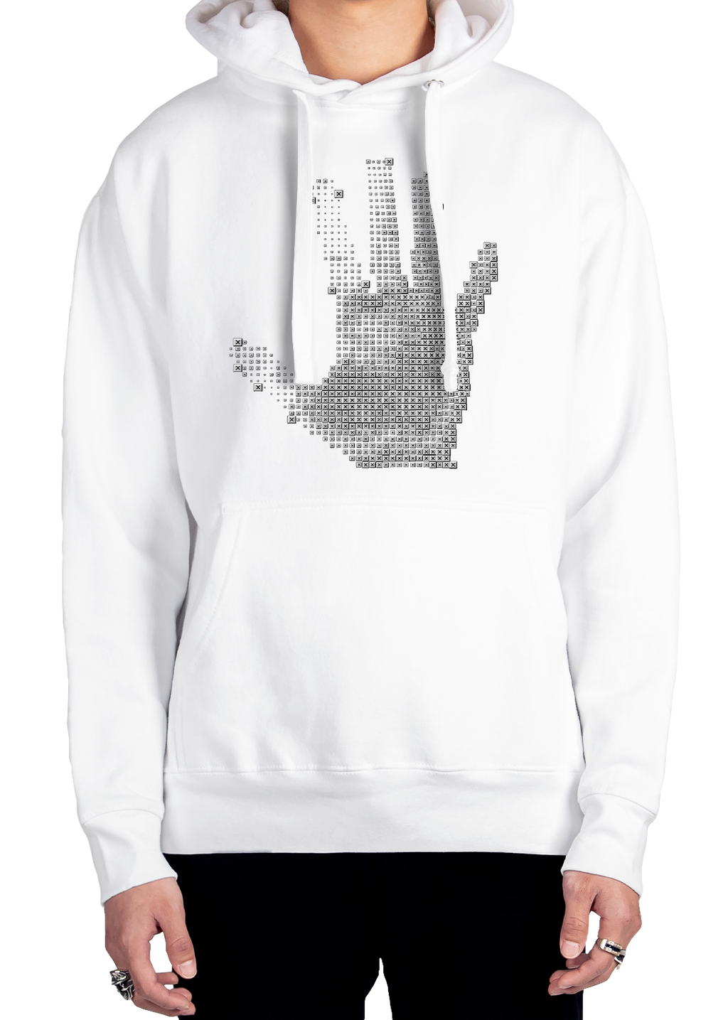 Digital Handprint Hoodie