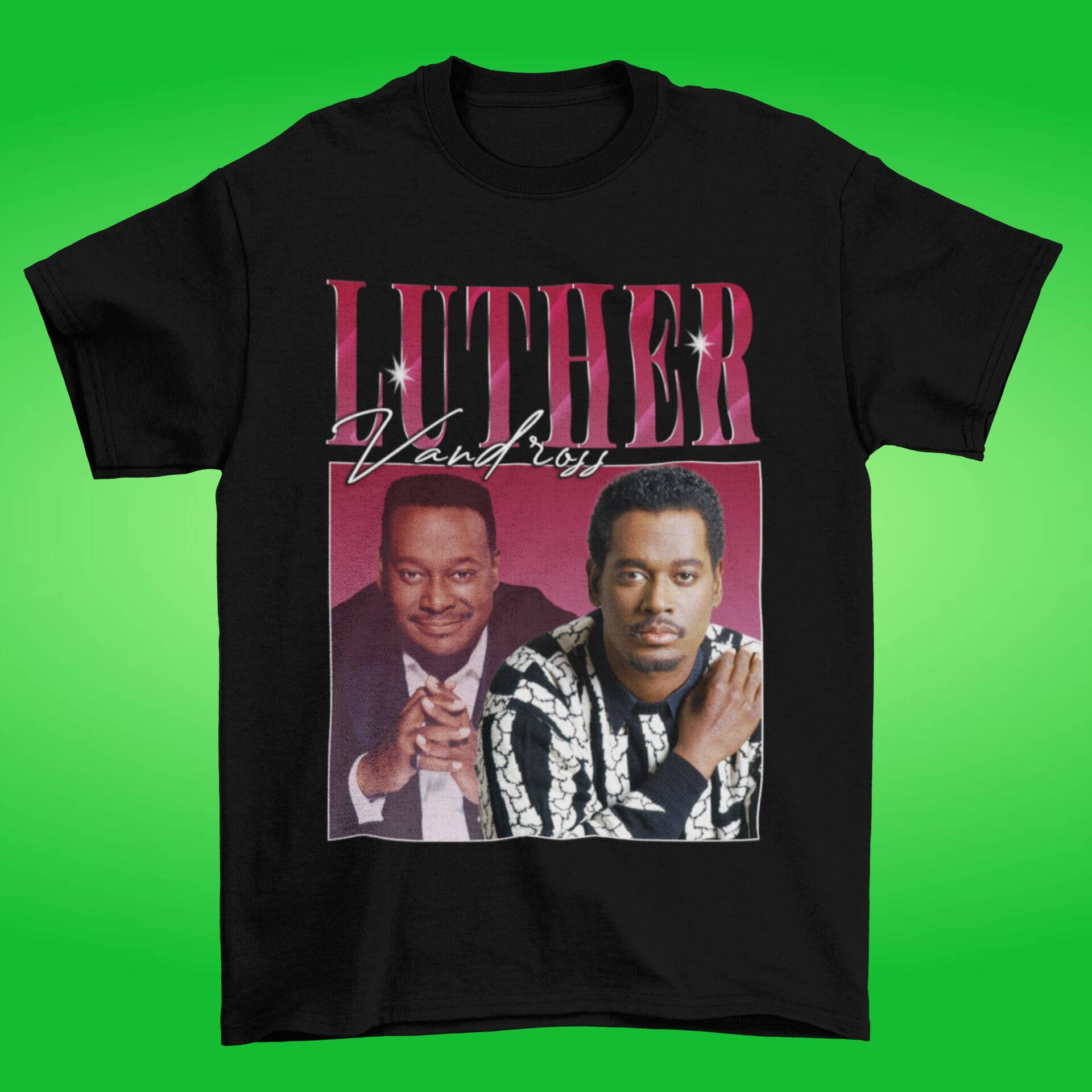 Luther Vandross 80s Vintage Top Tee