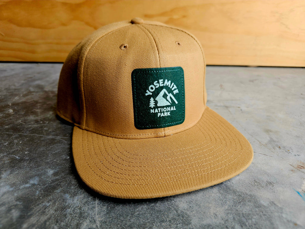 The Crafted Patch Hat - High Profile Snapback Flat Bill Cap