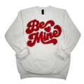 SW-6723 Be Mine Sweatshirt White