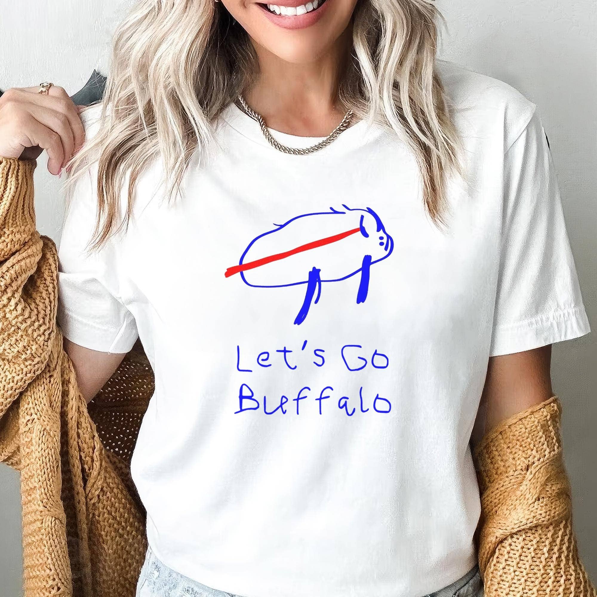 Charging Buffalo Funny Gift Tee For Family Football Fans