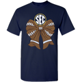 College- Sec - 4 - Sec Football Bow - Navy