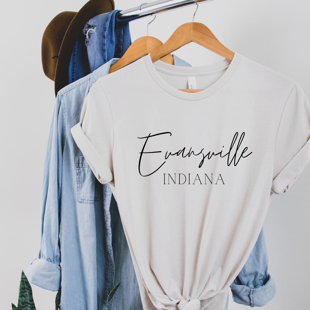 Custom City and State Graphic Tee