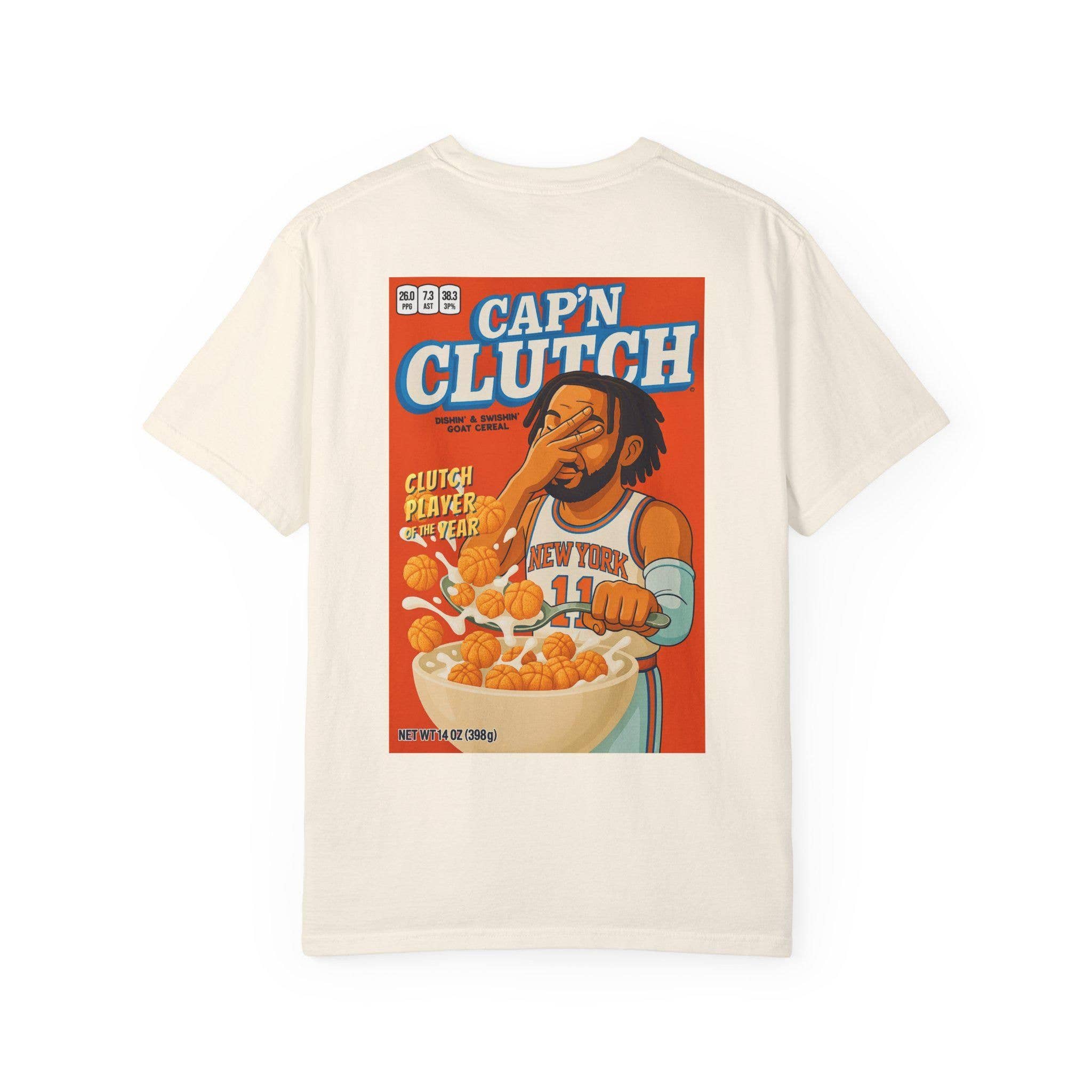 Jalen Brunson Knicks Captain Clutch Adult T Shirt