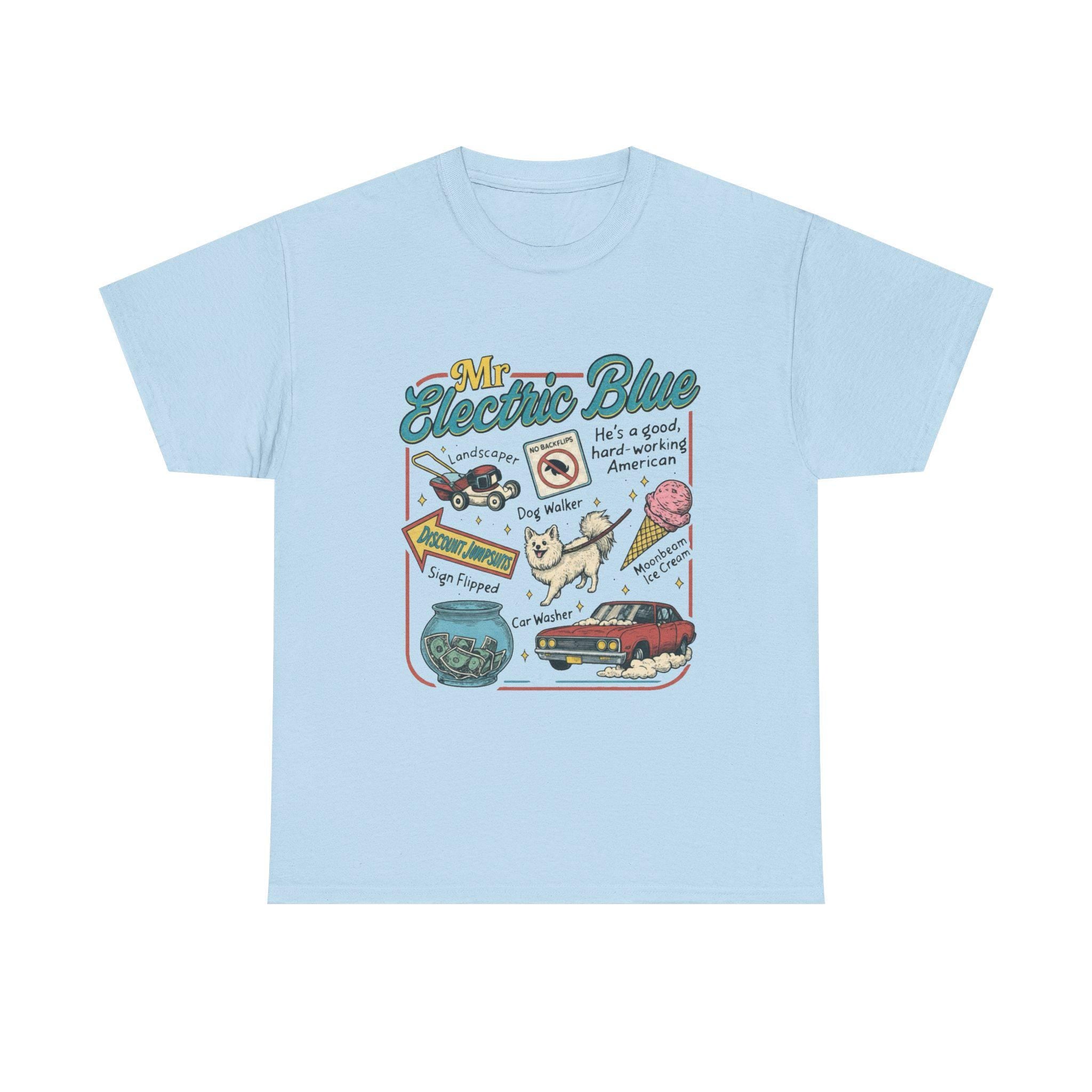Mr Electric Blue Moonbeam Ice Cream Concert Tee Music Lovers (4)