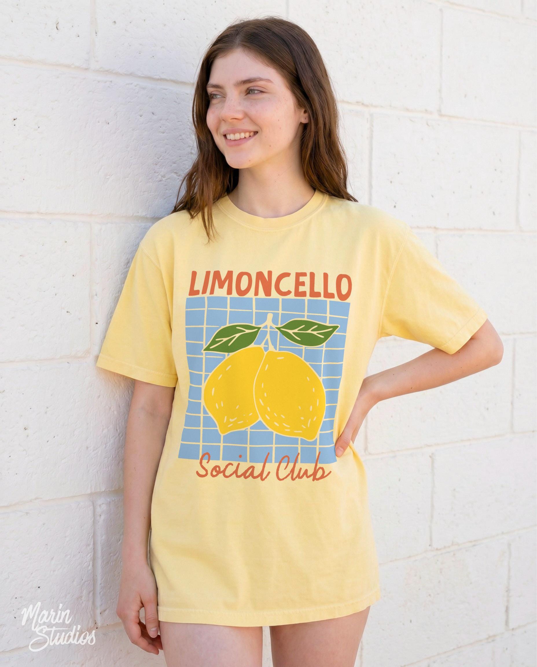 Limoncello Social Club Amalfi Lemon Comfort Colors Italian Summer (4)
