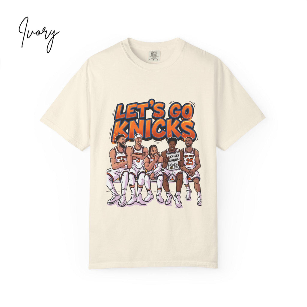 Let'S Go Knicks Vintage York Basketball Retro Hoops Fan Nyc Basketball Him (4)