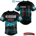 3 Doors Down Away From The Sun Anniversary Tour Personalized Baseball Jersey