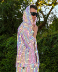Twisted Reality Purple Rainbow Reflective Robe