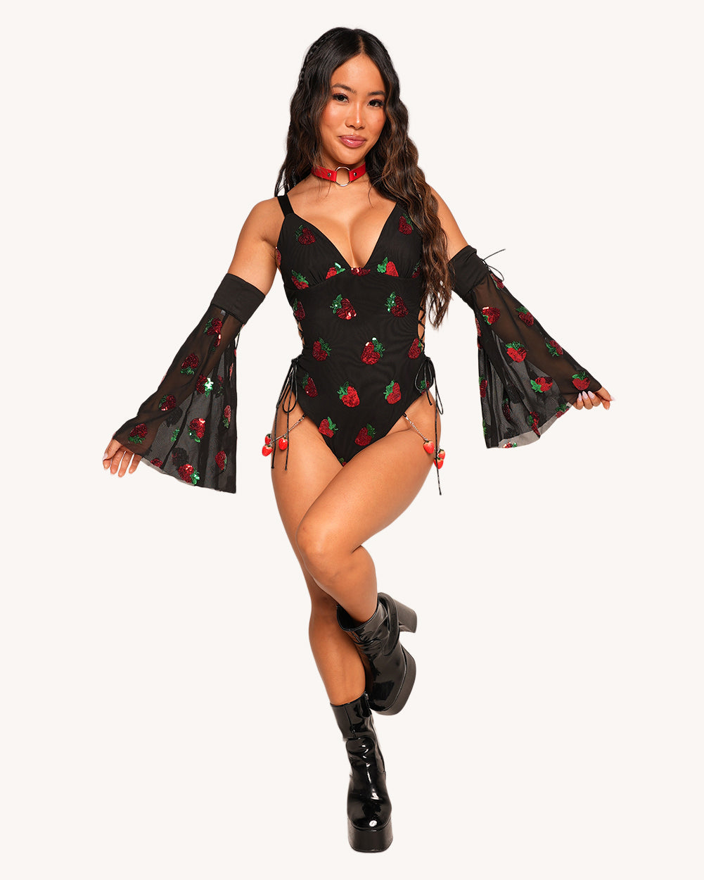 Berrylicious Babe Bodysuit and Sleeves