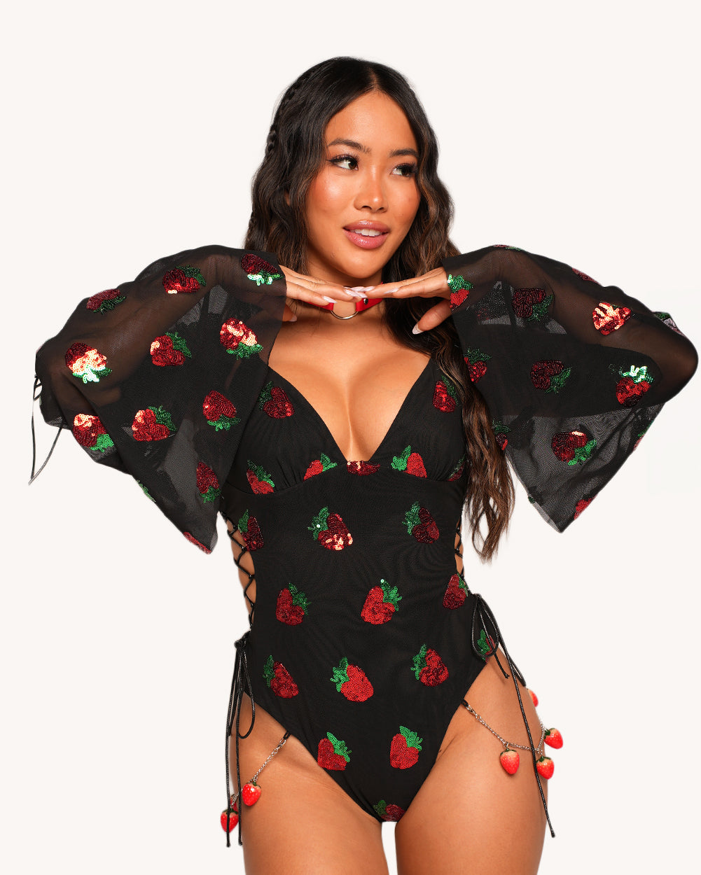 Berrylicious Babe Bodysuit and Sleeves