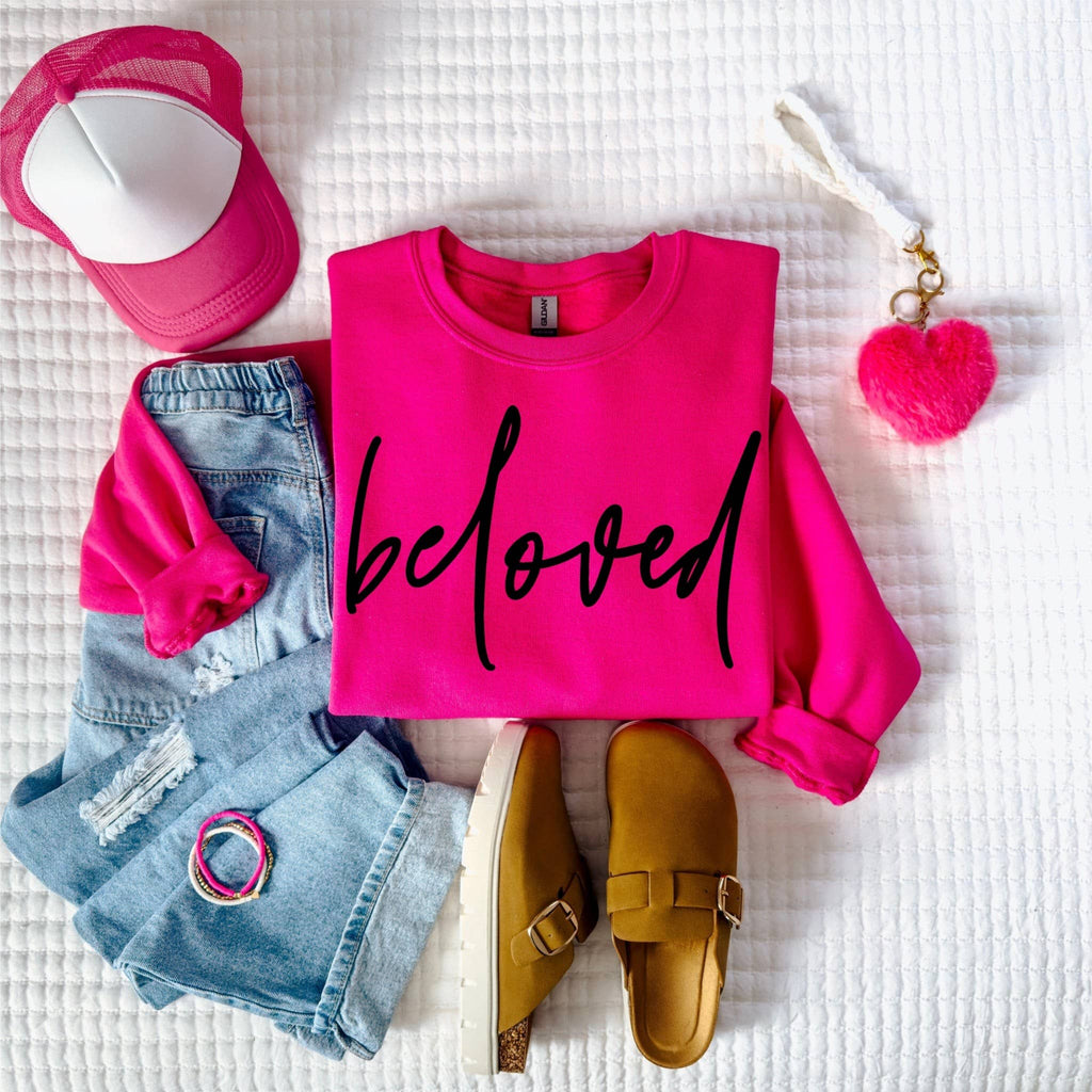 Beloved Pink Christian Top Selling Graphic Sweatshirt