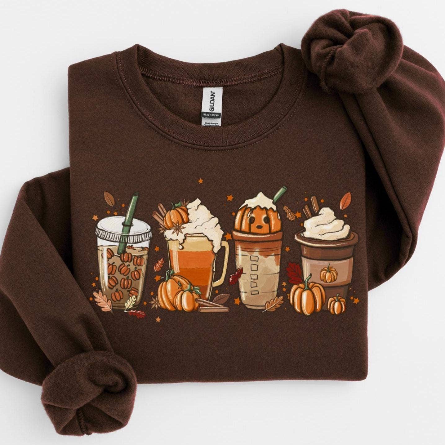 Cozy Pumpkin Spice Fall Sweater