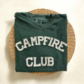 Campfire Club Comfort Colors Short Sleeve Shirt, Camping Tee