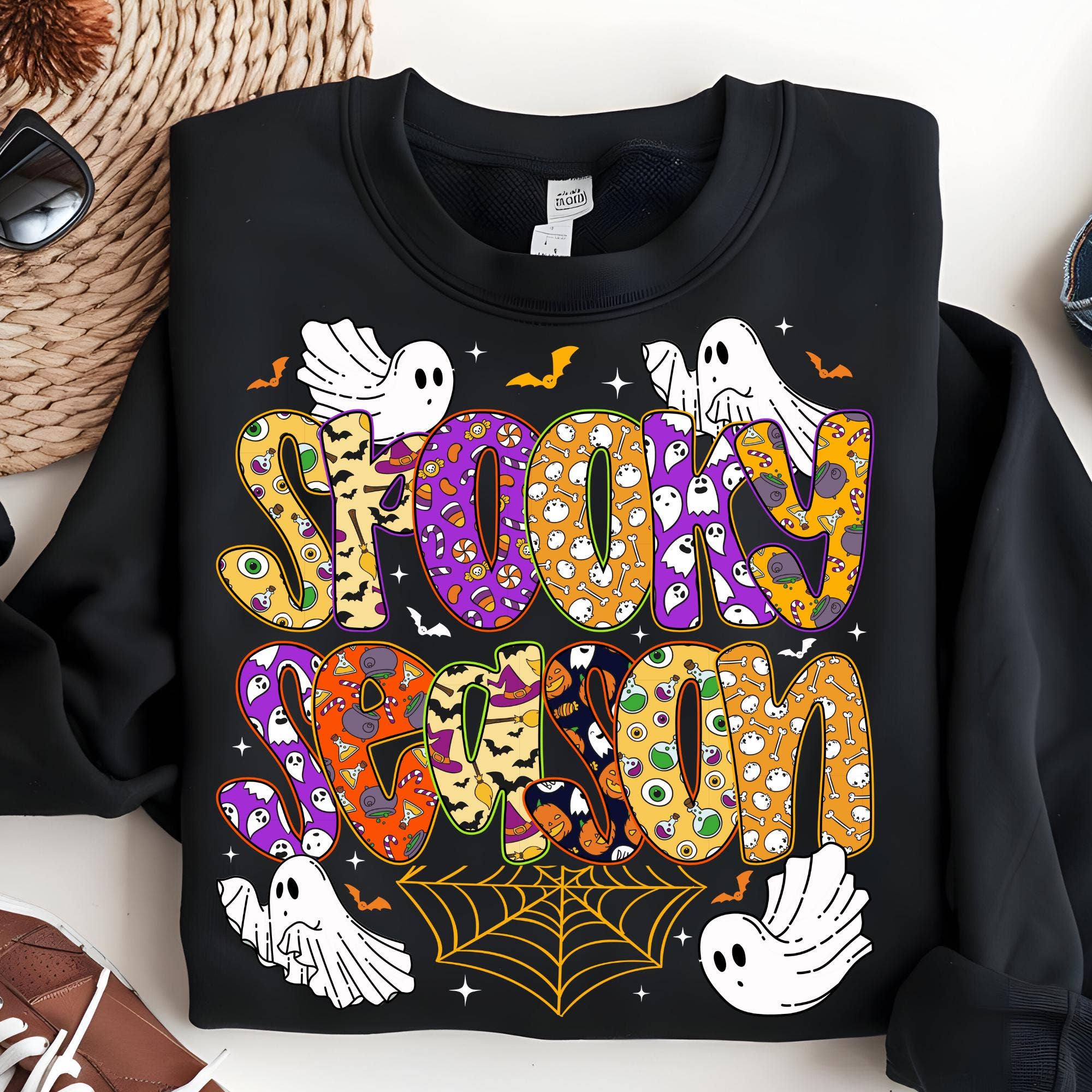 Spooky Season Halloween Ghost Apparel Collection