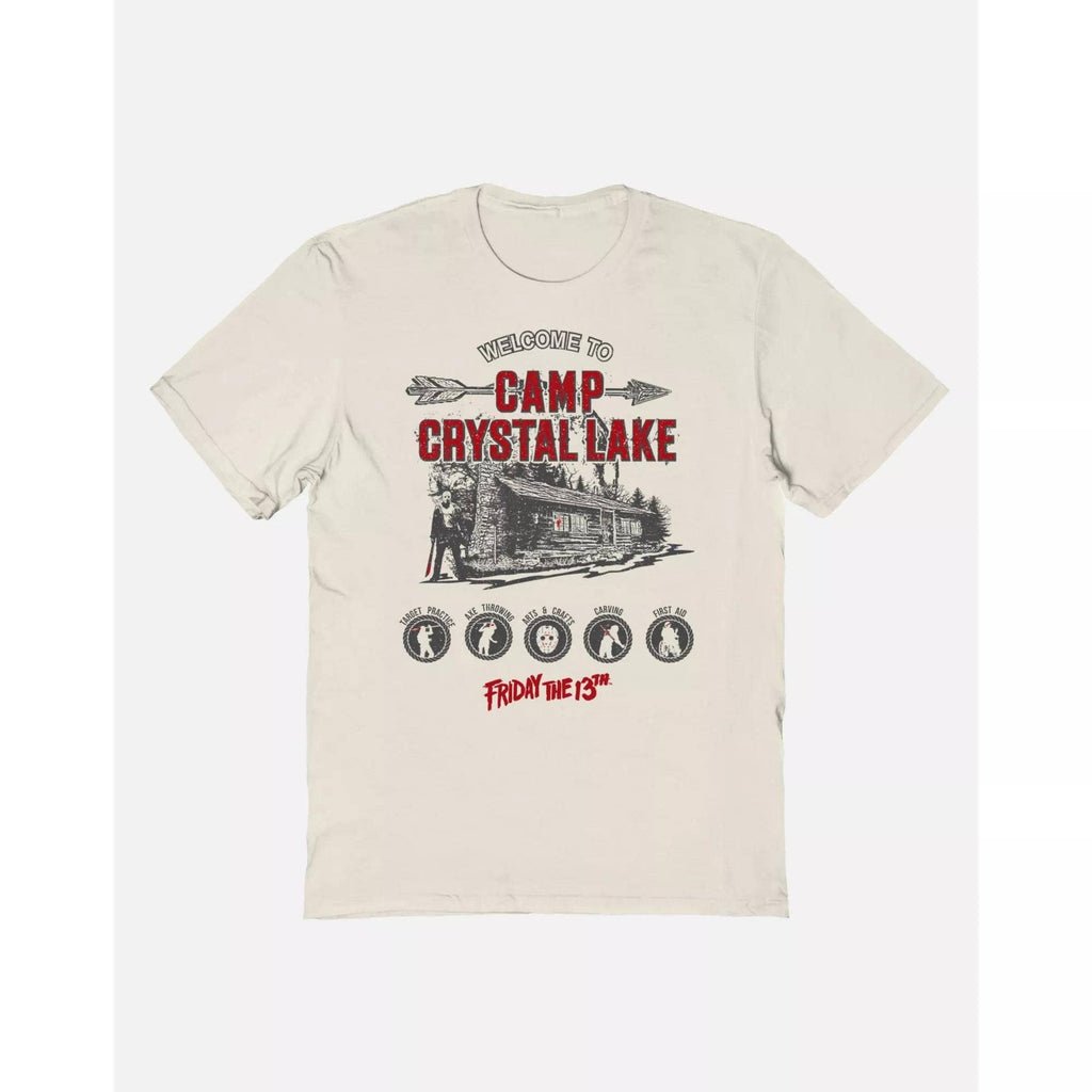 Camp Crystal Lake Shirt - Jason Voorhees Horror Movie Tee