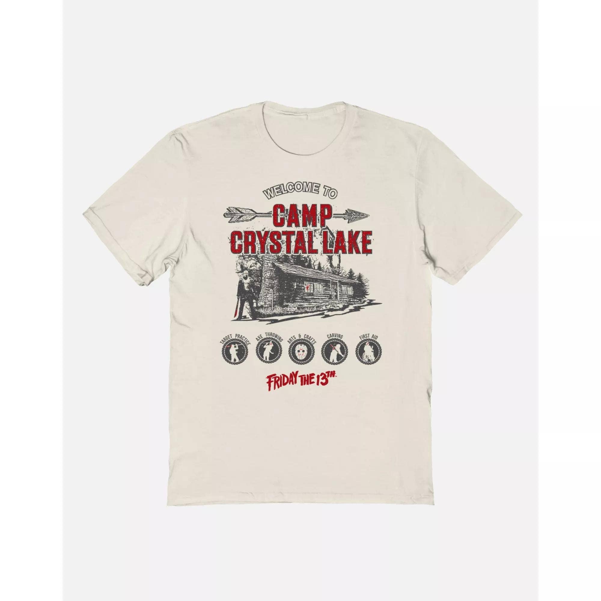 Camp Crystal Lake Shirt - Jason Voorhees Horror Movie Tee