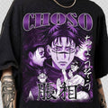 Choso Kamo Anime Vintage Graphic Tee For Fans