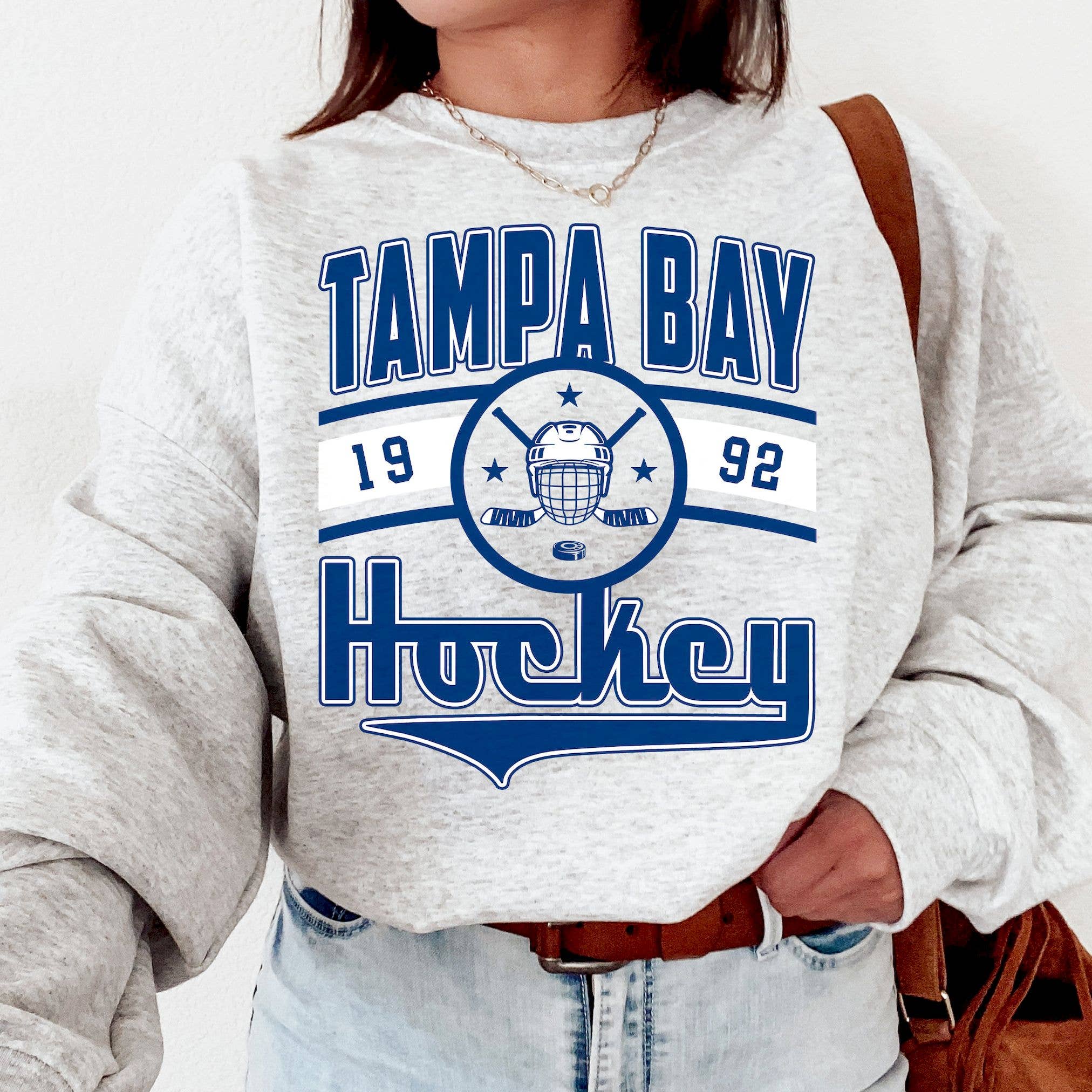 Vintage Tampa Bay Lightning 1992 Sweatshirt – Retro Hockey F