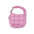 GZ-1492 Puffer Quilted Mini Purse Pink